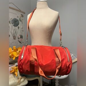 Nylon Duffle Bag Orange